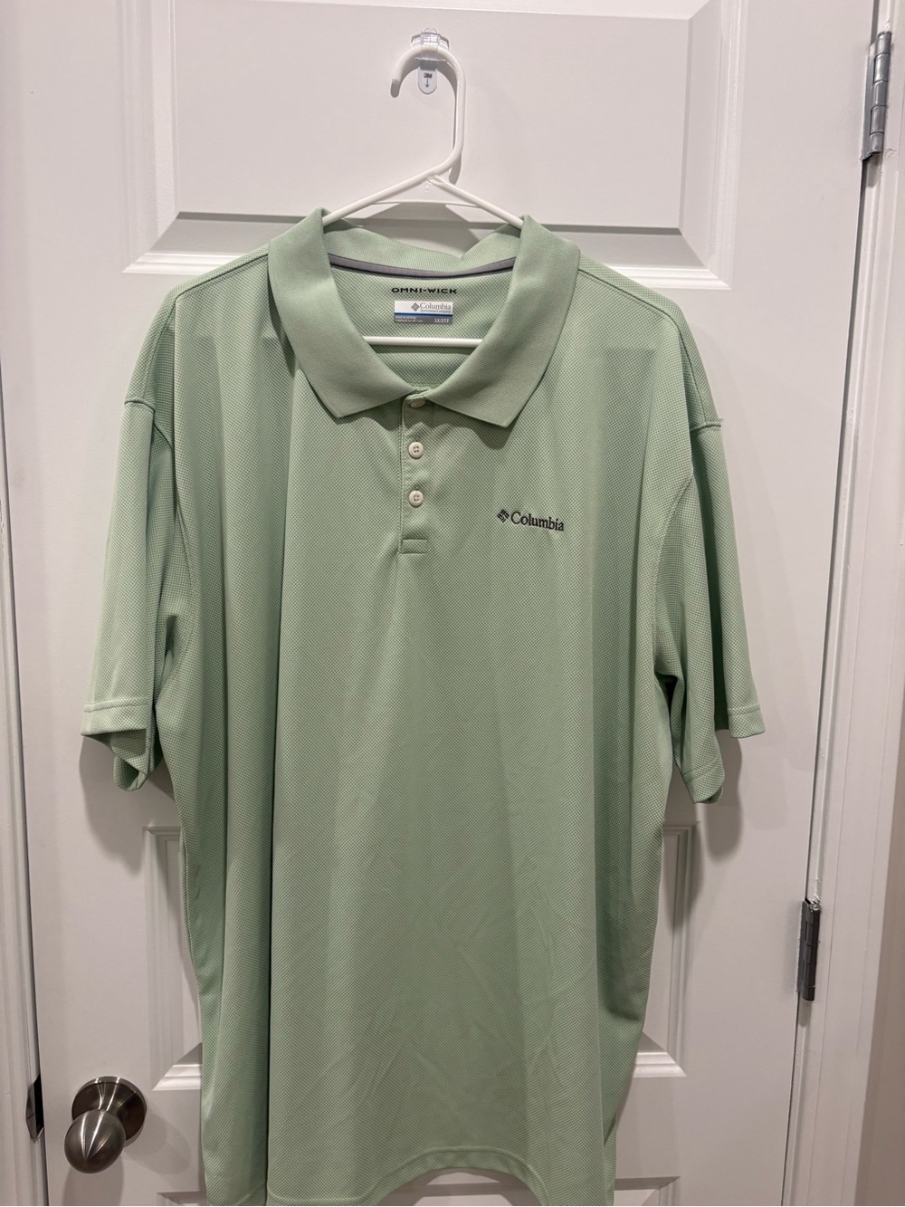 Columbia Men’s Mint Green Performance Polo